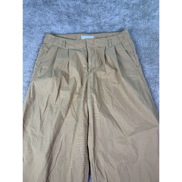 Anthropologie Pants Womens Size 0 Brown Wide Leg Pockets 29x31 C215 - Picture 2 of 12